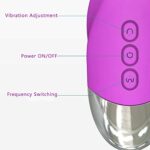 Vibrator Rabbit Mov din Silicon Medical cu Stimulare Duală Intensă - imagine 4