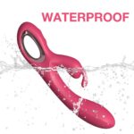 Vibrator Rabbit Elegant din Silicon Medical cu Stimulare Duală - imagine 4