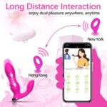 Vibrator Dual Rabbit din Silicon Medical cu Vibrații Multiple - imagine 3