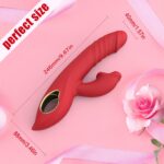 Vibrator Rabbit Elegant Silicon Premium Reîncărcabil cu Stimulator Clitoridian - imagine 2